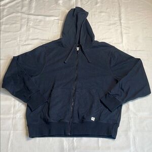 TYR Navy Blue Zip-Up Hoodie
